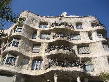 Exterior of La Perdida - by Gaudi